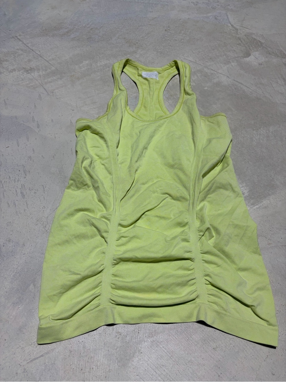 Athleta Women's Racerback Tank Top Light Lime small